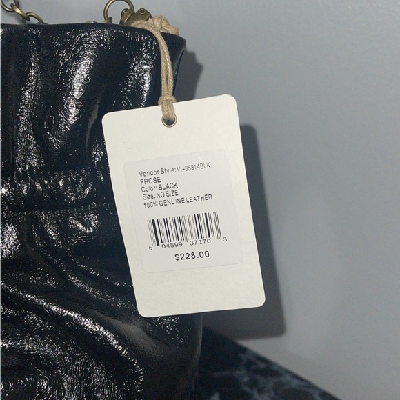 HOBO Handbag Prose Convertible Crossbody Bag Black Genuine Leather AUTHENTIC NEW - Picture 8 of 11